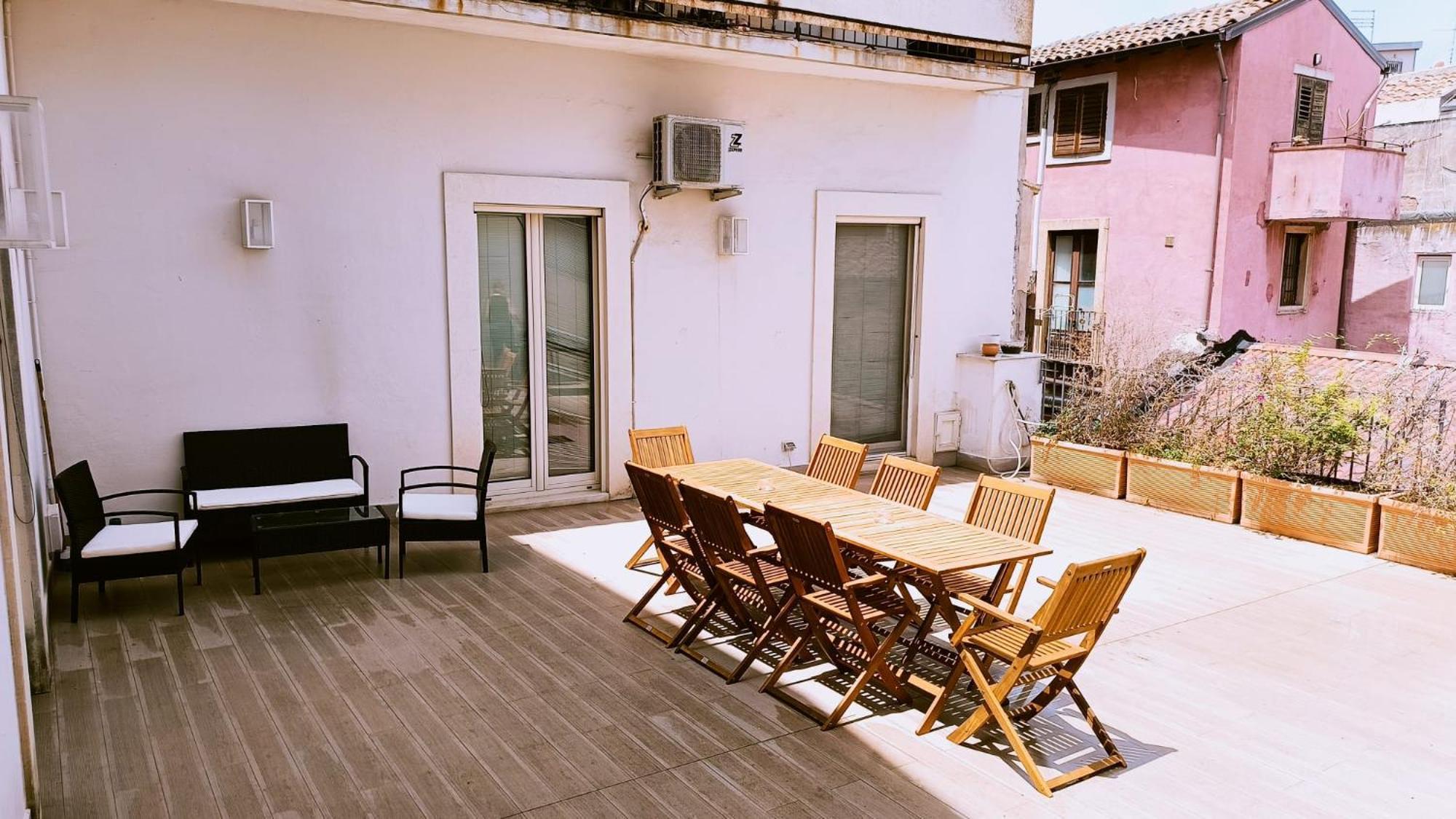 Suite Con Terrazza In Centro Storico CTA Exteriör bild